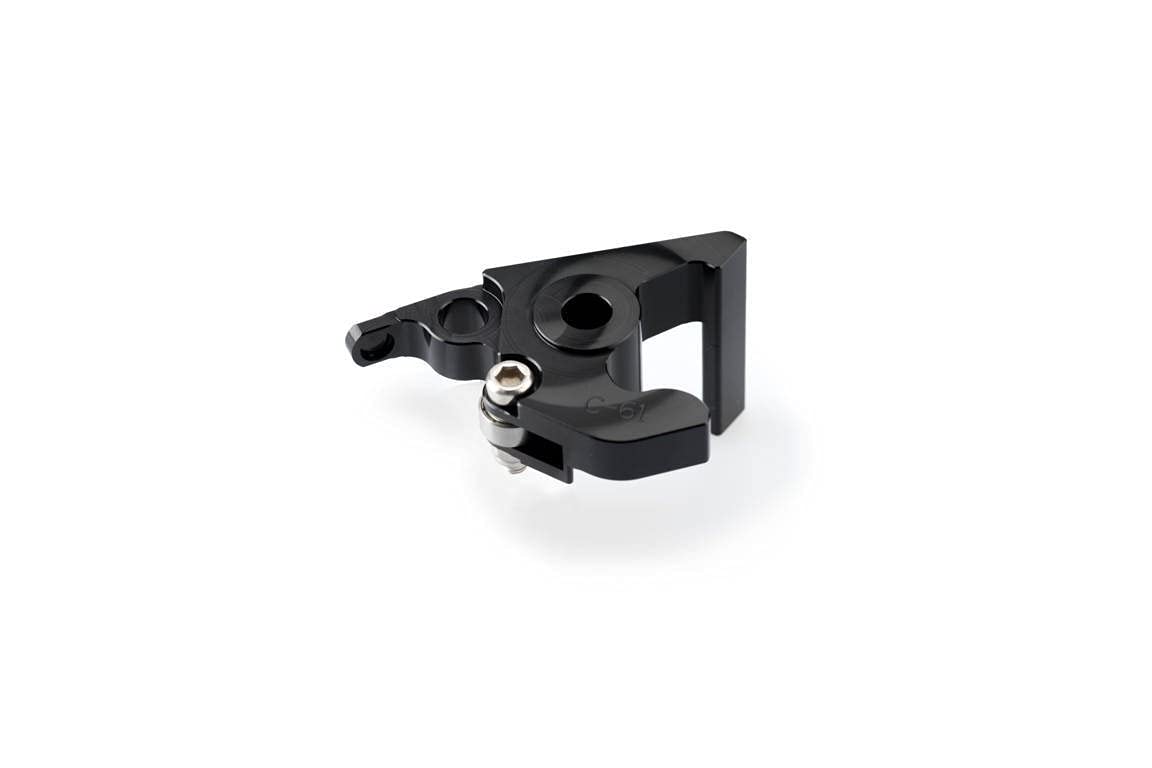 Puig Black 6118N - Rear Brake Lever Adaptor For Honda Forza 125 2021-2024