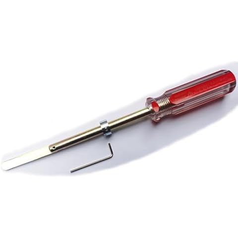 Elevator Drop Key Elevator Door Key Emergency Key with Handle… (3, Red) Cover