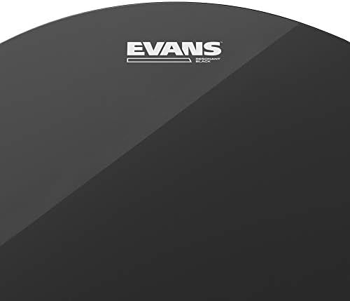 Evans Resonant Black Drumhead, 6 Inch image 4