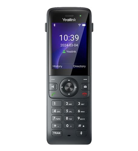 Yealink AX83H IP Phone - Cordless - Wi-Fi, Bluetooth - 5 Multiple Conferencing - Wall Mountable, Stand Mountable