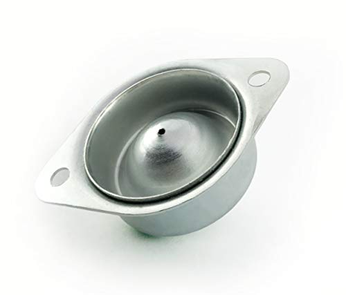 1" Roller Ball Transfer Bearings, 1,320 Lbs Total Load-Bearing Capacity (Set of 12)