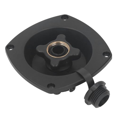 Image of Rv Wall Mount Inlet with Pressure Regulator and Quick Connect for Trailer Marine and Outdoor Supply