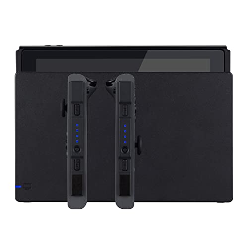 eXtremeRate Firefly LED Tuning Kit for Nintendo Switch Joycon Dock NS Joy con SL SR Buttons Ribbon Flex Cable Indicate Power LED – Blue (Joy con Dock NOT Included)