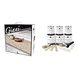 Giani Granite Countertop Paint Kit 2.0-100% Acrylic (Sicilian Sand) & Giani Epoxy Resin Topcoat Kit