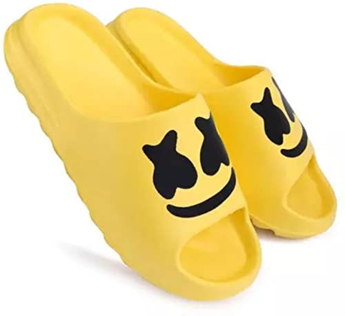 Qickstap Mens Ultra Soft Slide |Super Soft And Thik | Outdoor Slip On| Work From Home Slider|Anti Skid Sole|White Color | (Yellow, Numeric_8) (B0BR5R7Q6R) Amazon Price History, Amazon Price Tracker