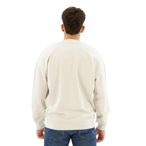 HUGO Men's Script Stack Logo Crewneck Sweatshirt2