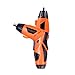1 Set 1300mAh Electric Screwdriver USB Charging Built-in Cordless Electric Drill Screwdriver Tool Household Maintenance