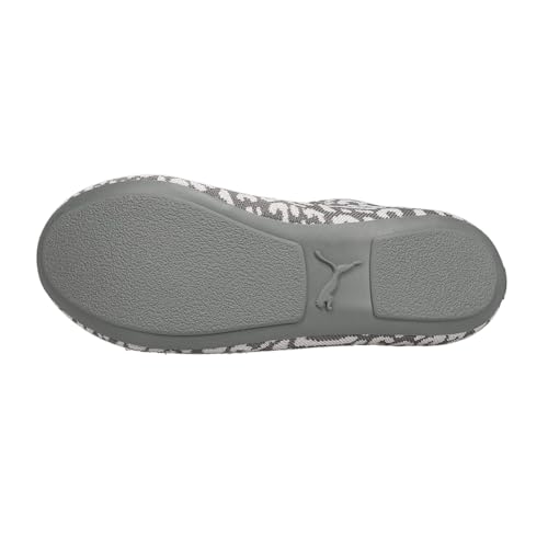 PUMA PUMA Womens Iliana Leopard Ballerina Flats Casual - Grey - Size 9 M