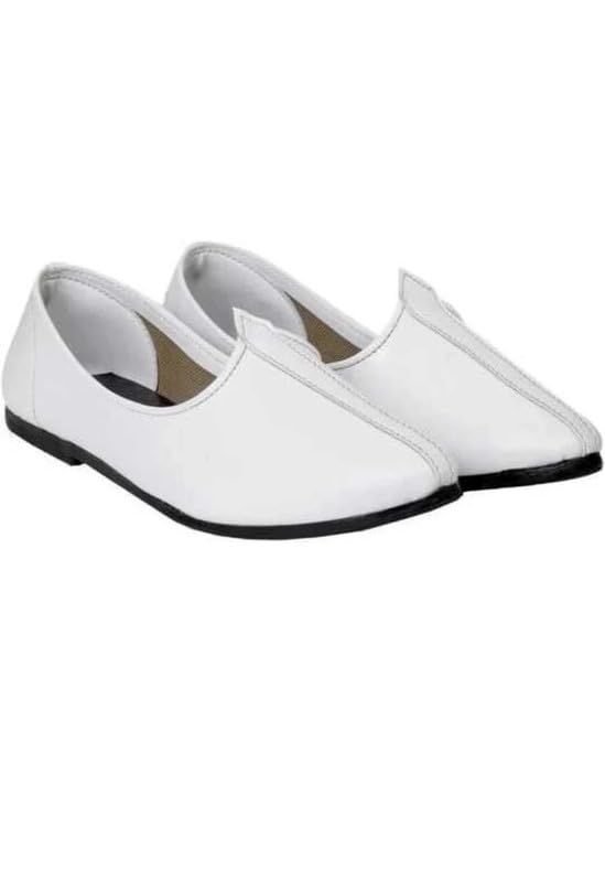 Ekaaya Men's Leather Ethnic Mojari Jutti | Punjabi Rajasthani Jodhpuri Desi Jalsa Shoes-picture-11