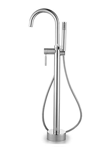 Ove Decors Athena Freestanding Bath Faucet for any Freestanding Bathtub, Chrome
