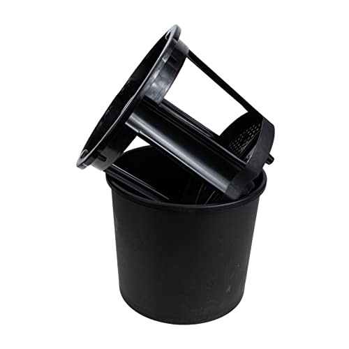 VINTORKY Secchio per La Crescita delle Patate e Verdure, Supporto per Piantare Patate in Plastica Resistente, Vassoio Doppio Strato da Giardinaggio 29x26,5 Cm per Coltivazione in Casa e Orto Urbano