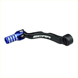 SCAR Sélecteur de vitesse anodisé Compatible avec HUSQVARNA TE TC 85 125 TC85 TC125 TE125 TE 150i 18-21 – Bleu