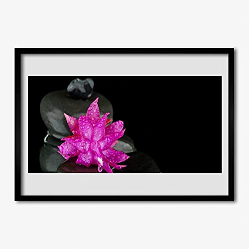 Affiche encadrée 70x50 Tulup pour habiller un mur vide salon chambre cadre MDF