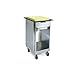 Lakeside 999 - Enclosed Sides Mobile In Tray/Rack Dispenser, 23