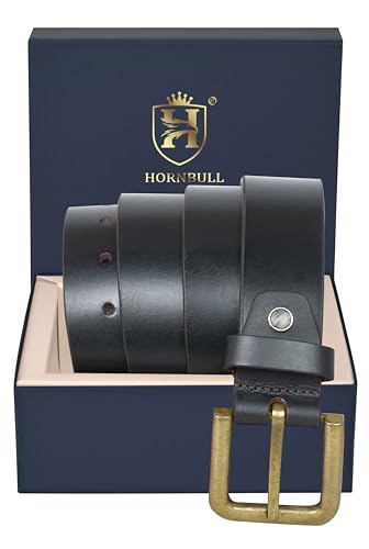 Image of HORNBULL Mens Alane Leather Belt | Casual Leather Belt for Men