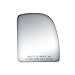 Fit System Passenger Side Mirror Glass, Ford Econoline, F250, F350, F450, F550 Super Duty, Ford Excursion, (Towing Mirror top Lens)