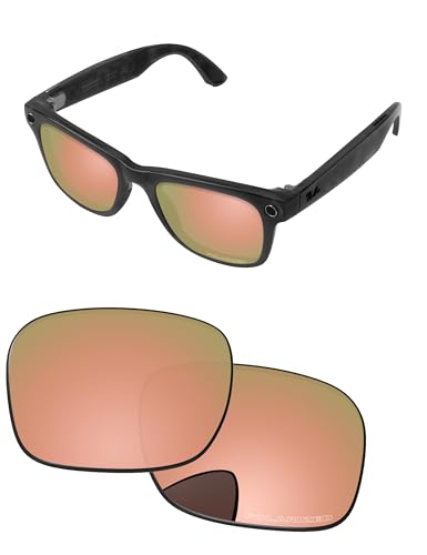 Image of Replacement Lenses for Ray-Ban Meta Wayfarer RW4006 & RW4012 50mm AI Glasses - Photochromic, Anti Blue Light Lens