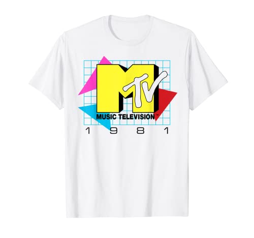Mtv Music Television 1981 Logo T-Shirt #TOP11
