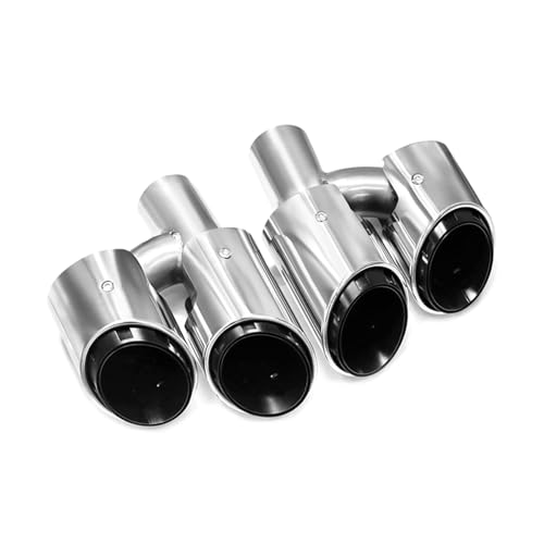 Silencieux Panamera 2009-2013 en acier inoxydable de haute qualité style quadruple embout carré