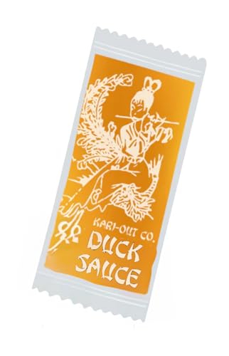 Single-Serve Chinese Takeout Lady Sauce Packets - Individual Condiment Packets