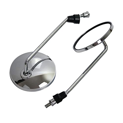 Rétroviseur latéral de cyclomoteur anti angle mort filetage 8mm - 2