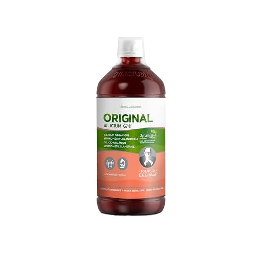 G7 Original. Fórmula Mejorada. Suplemento De Silicio Líquido Vegano Que Favorece La Producción De Colágeno. Refuerza Huesos Y Articulaciones Y Aumenta Elasticidad De La Piel. 1 Litro.