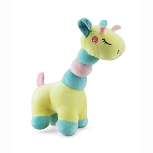 Image of DearJoy Baby Rainbow Giraffe Soft Toy - 25cm