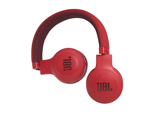 Image of JBL E45BT by Harman Signature Sound Wireless On-Ear Headphones with Mic (Red)