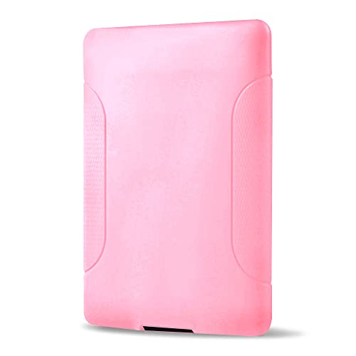 Young Me for All New Kindle E-Reader (10th Generation, 2019 Release and 8th Generation, 2016 Release) Series Case- Ultra Slim Soft Silicone Back and TPU Skin Cover/Case for Kindle E-Reader 6" Pink