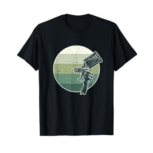 Lackierpistole Automobil-Lackierer für Karosserie-Maler T-Shirt
