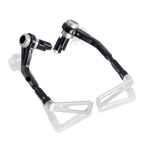 Protège-mains moto MT07 et MT01 pour rouler en toute saison face au vent