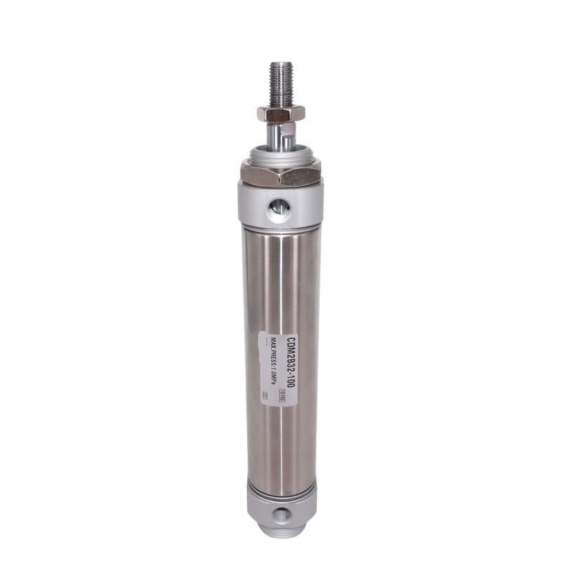Cylindre pneumatique CM2B20 en alliage robuste avec finition standard de précision