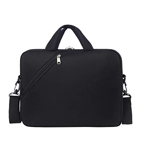 Image of TLC MU 4-14 L Office Laptop Sling Messenger Portfolio Bag with Adjustable Strap -TLCMU4O (Black)