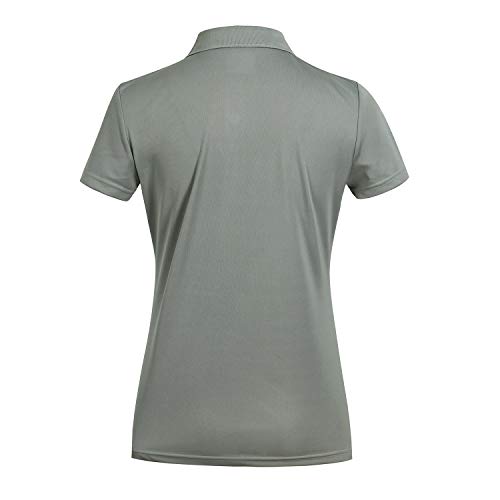 Polo de golf à manches courtes femme MOHEEEN gris XX-Large - 3