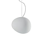 suspension foscarini gregg Couleur : Blanc Foscarini Gregg Lampe à suspension, moyenne E27, 150 W, blanc
