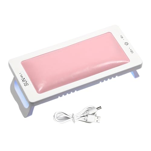 ネイルアームレスト手枕クッション LED ネイルランプジェルポリッシュ爪硬化ランプネイルドライヤー 2 In1 マニキュアツール