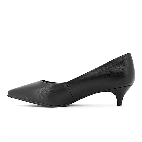 Scarpin Via Uno Bico Fino Salto Baixo Feminino