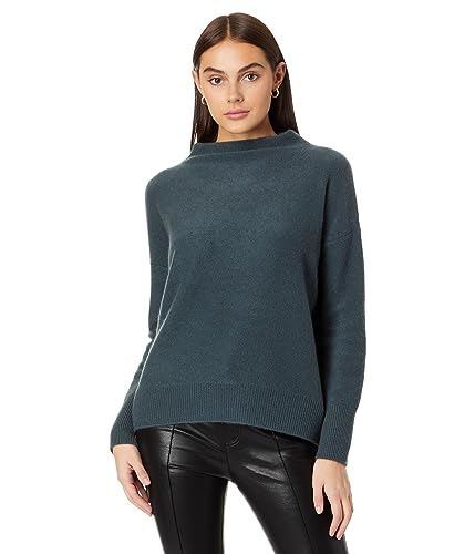 Image of Vince Women's Boiled Funnel Neck Pullover