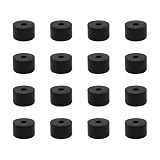Set de 16 Entretoises en Caoutchouc, Manchons D'Écartement Plastique M3, OD 12mm ID 3mm Ép...