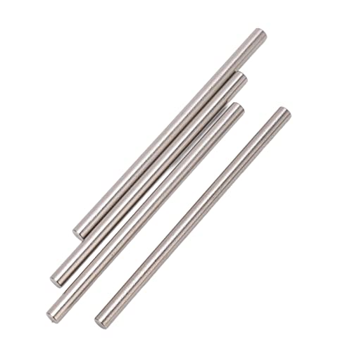 SUNGOOYUE 4Pcs RC Suspension Arm Pin Set, Stahl RC Lower Swing Arm Pin FüR ZD Racing EX 07 1/7 RC AutozubehöR