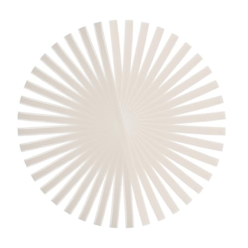 STOBAZA 40pcs Welding Rod Plastic Welder Repair Kit Welding Sticks Plastic Rods Plastic Welding Pp White