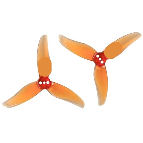 Hélice 3 pales 2,5 pouces pour drone FPV H2520, 8 paires de propulseurs Whiskey robustes 8CW 8CCW