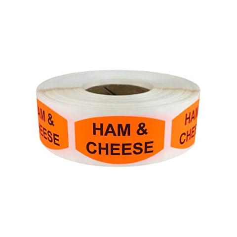 Ham and Cheese Grocery Store Labels 500 Pack Cover