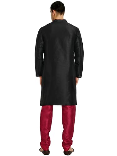 Men's Casual Art Silk Kurta Pajama Set3