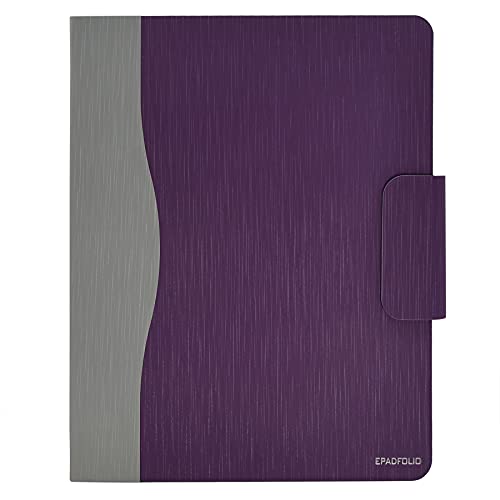 3-Ring Binder Padfolio With Whiteboard Clipboard And Expanded Document Bag, Padfolio Ring Binder Business Organizer Portfolio Case (Purple) #TOP3