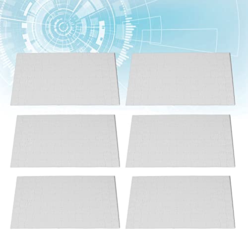 Rompecabezas de sublimación en blanco A4, pack de 10 piezas para estampado por transferencia 7