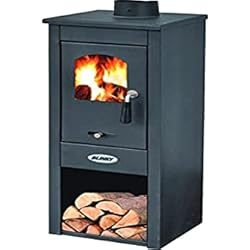 Blinky - Estufa de leña, Color Antracita, Mod. 9815004