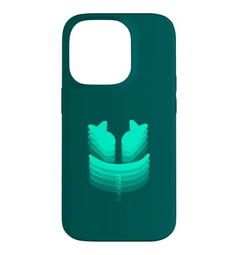 �������낢 DJ Mallow's SmilingFace Aqua �X�}�z�P�[�X iPhone 14 Pro �p
