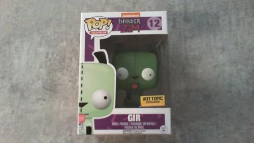 Funko Pop! Tv #12 Invader Zim Glow In The Dark Gir (Hot Topic Exclusive)