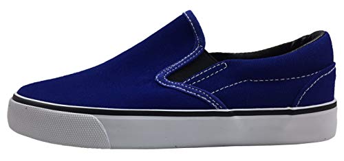 Image of Kid's Classic Slip On Canvas Sneaker Tennis Shoes